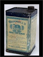 CAMPBELL'E HORSE FOOT REMEDY CAN
