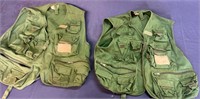 (2) Shooting Ammo Vests, size Large