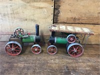 2 x Early Steam Tractors