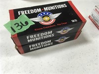 Freedom Munitions 40 S&W 180 grain RNFP 100 rounds