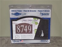 Address plaque kit