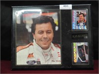 Alan Kulwicki Wall Plaque 15" X 12"