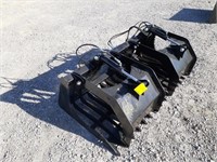 66'" Skid Steer Rock & Brush Grapple