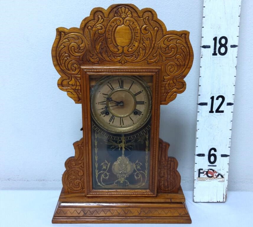 Aldrich Waterbury Clock Co. Eight Day Spring