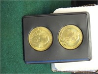 Berry Sanders & Heath Shuler Coins