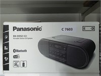 Transportabel stereo CD system Panasonic RX-D552