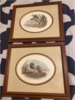 1988 Balke Prints of Mallard Ducks Signed 19”x15