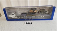 United Rentals Tractor Trailer Toy w/ Equip