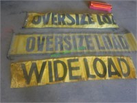 Oversize Load Signage- Safety Triangles