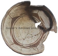 Sectioned In Fifths Geometric Mimbres Bowl