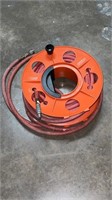 Air hose on reel