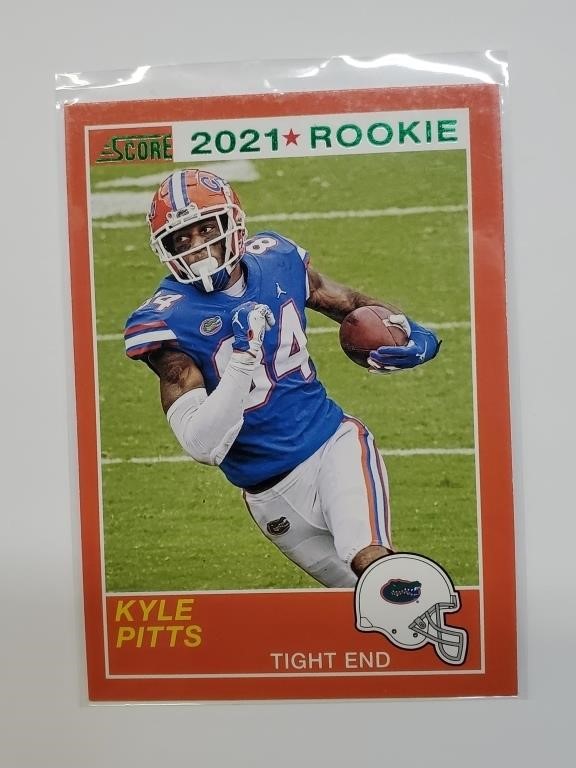 2021 Score Green Kyle Pitts Rookie