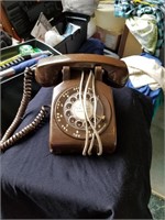 Vintage rotary dial telephone great for times