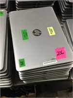 Stack of 10 HP Laptops