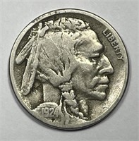 1924-S Buffalo Nickel Fine F