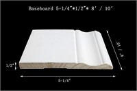 (120) LF Solid Wood Baseboard