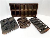 CAST IRON BAKE MOULDS + MINI LOAF TRAY