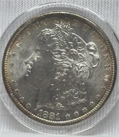 Of) 1881-s Morgan dollar condition MS