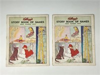 2) 1931 KELLOGG'S STORY BOOK OF GAMES
