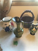ceramic vases/bucket