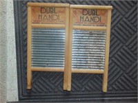 (2) Dubl Handi Wash Boards