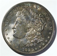 1921 RAINBOW MORGAN DOLLAR AU/BU