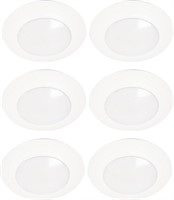 6pk - HALO 6 inch LED Disc Ceiling & Wall Light