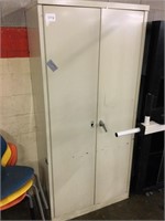 Large Metal 2 Door Cabinet