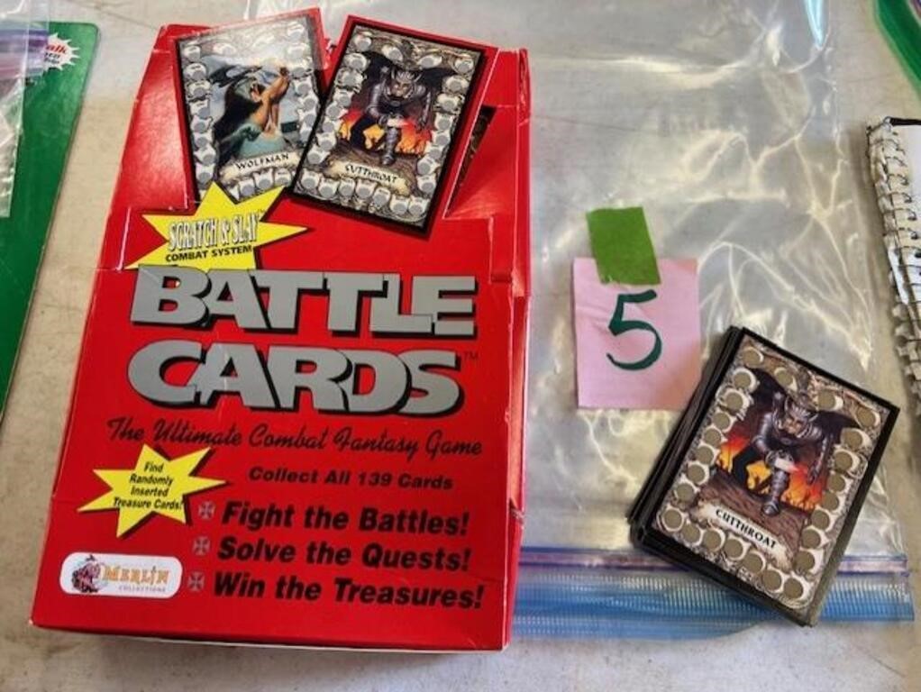 Battle cards