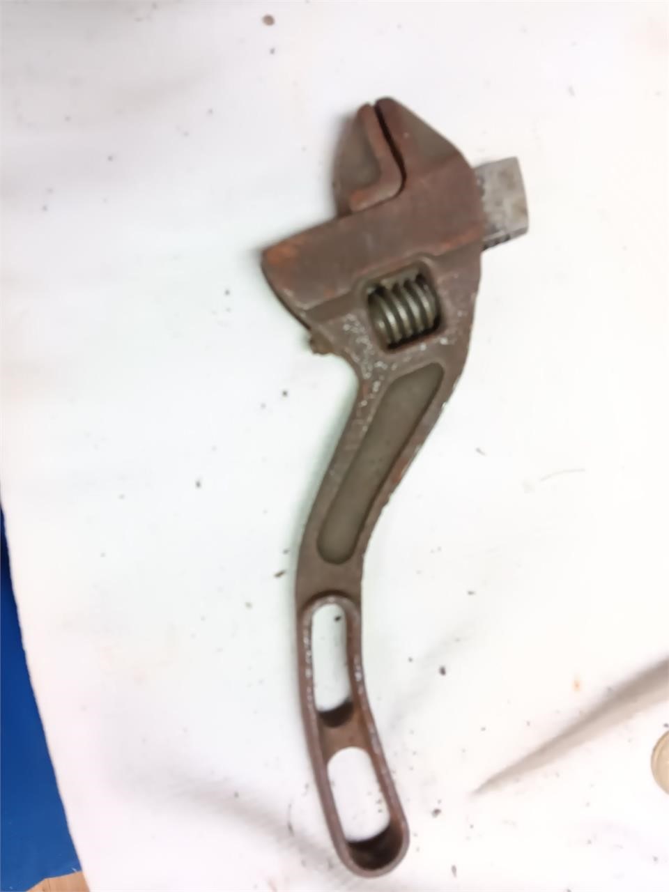 Very Old Adjustable Wrench