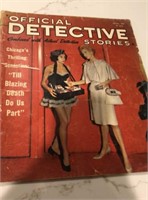 Official Detective 1964 January Issue, Back Cover