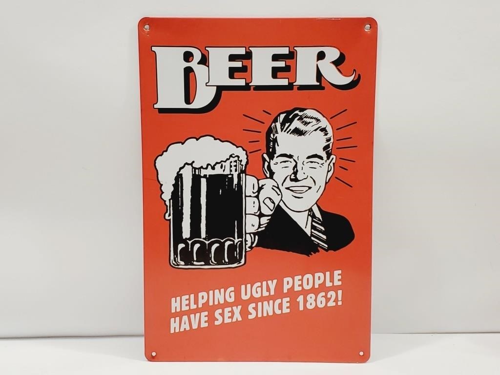 Funny Tin Sign