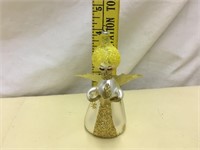 Old Figural Glass ANGEL Christmas Tree Ornament