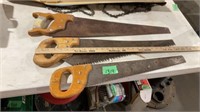 Woodhandle saws
