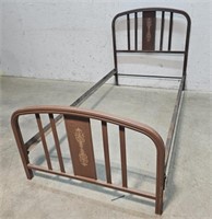 Tin single bed (twin)