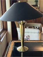 Stiffel Modernist Brass Table Lamp  27"T