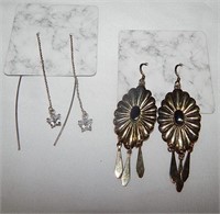 Sterling Silver Earrings 8.85g