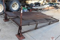 Shop-built Steel Loading Ramp, Adjustable 5ft