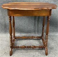 Antique Walnut One Drawer Table