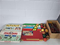 Vintage board games linking logs and more