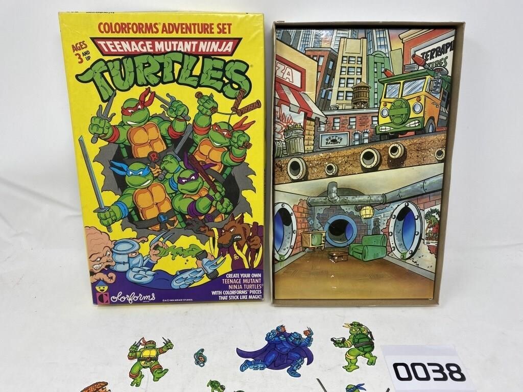 Vintage color forms TMNT & Shirt Tales