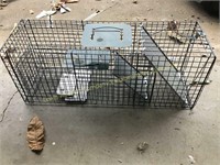Large and small humane critter traps - both