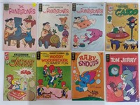 8 DELL / GOLD KEY FLINTSTONES & JETSONS 15 CENT