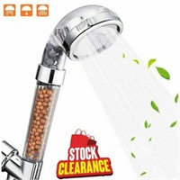 Shower Head with Filter Beads  3 Modes Shower E...