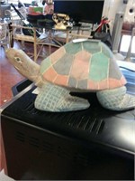 Decorative wooden turtle