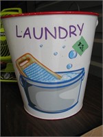 Handpainted Laundry bucket