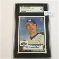 Autographed Rookie Card Graded 9 by SGC