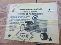 Scale Models Ford TW-25 Pedal Tractor,