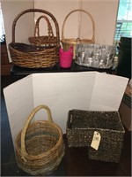WOVEN STAIR STORAGE BASKET & LARGE BASKETS &MORE
