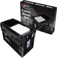 BCW Short Comic Book Bin in Black